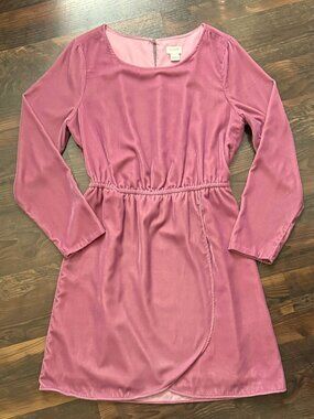 J. Crew Velvet Tulip-Hem Dress